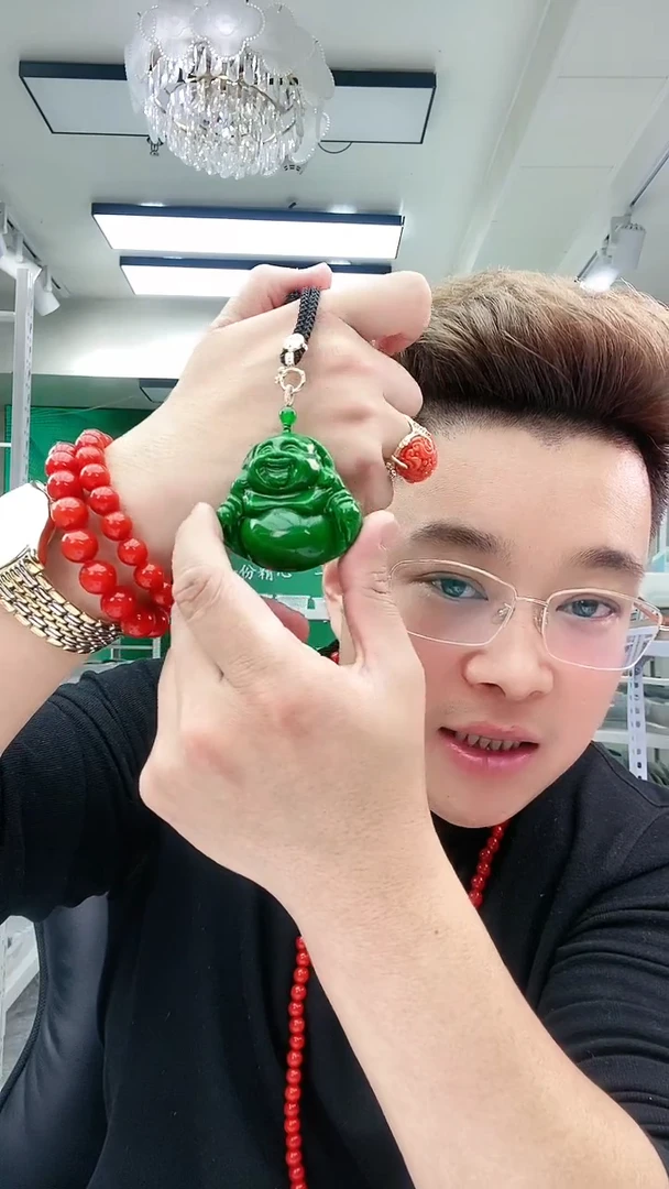 【闪购商品】翡翠颈饰未镶嵌D281吊坠