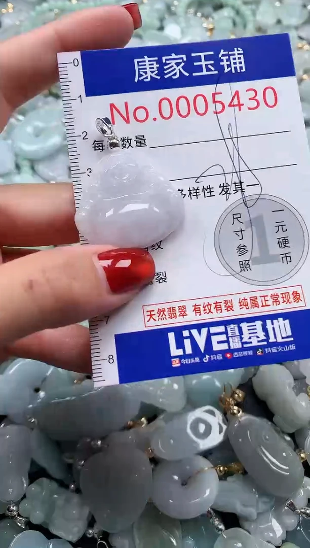 翡翠未镶嵌吊坠(不含链)5430