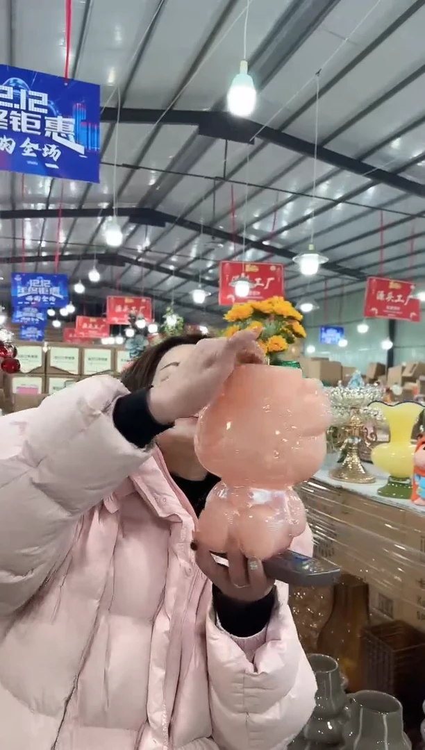 【闪购商品】玻璃于清花器S-早29