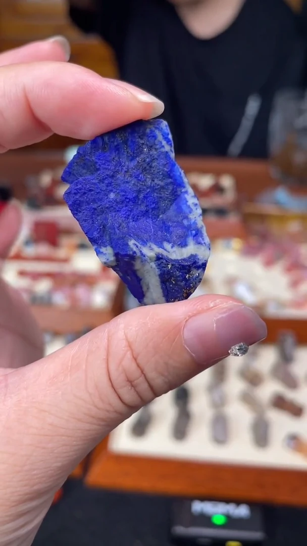 青金石未镶嵌颈饰45配饰