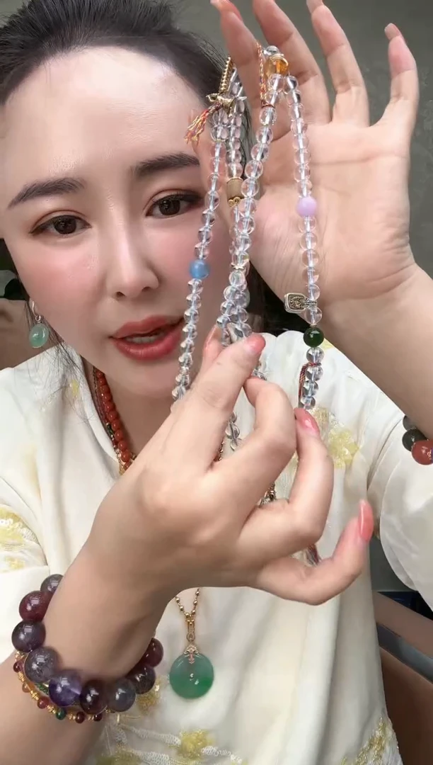 【闪购商品】定制水晶珠链未镶嵌TZG0115030