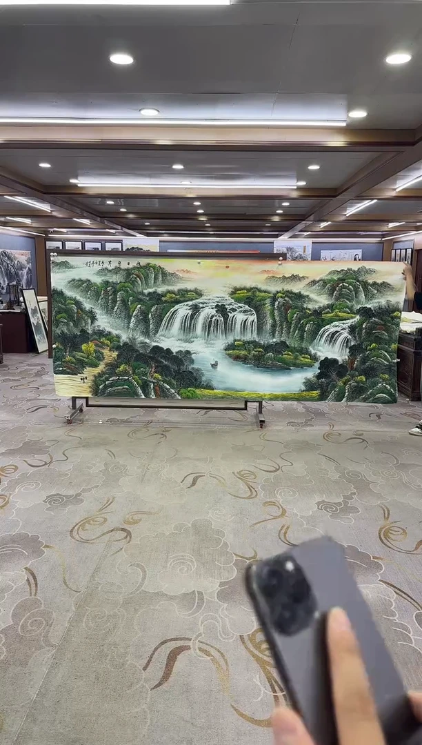 绘画Y-邵明义-大丈二-山水画