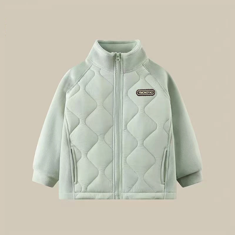 【内外双穿】摇粒绒立领儿童棉服男女童春秋冬内外双穿校服保暖神器