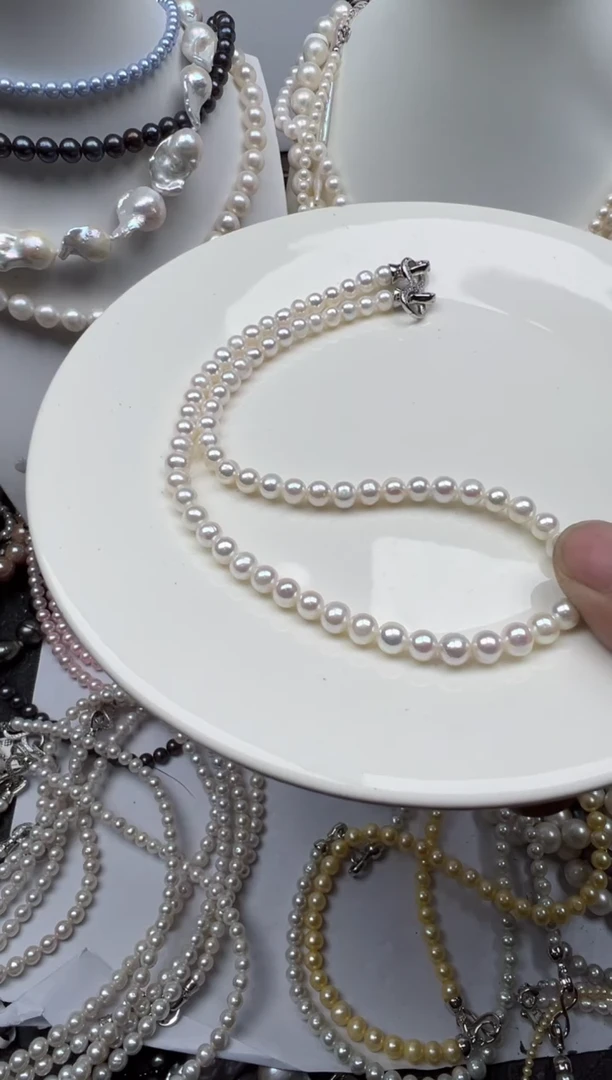 【闪购商品】淡水珍珠颈饰未镶嵌1