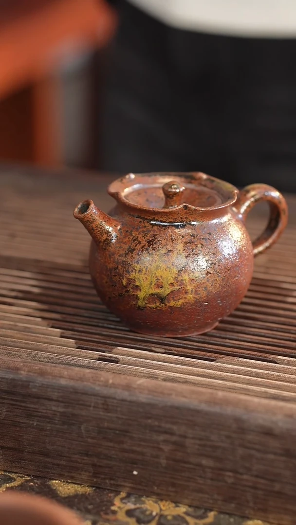 茶壶紫砂原矿手工制作202号   170cc