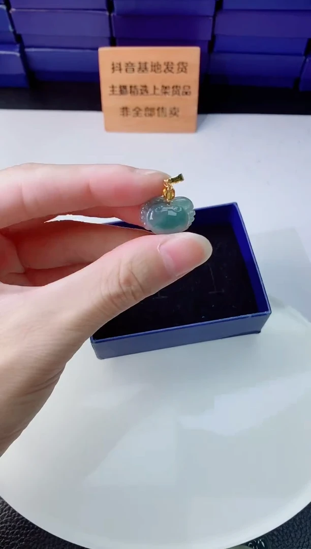 翡翠未镶嵌颈饰1