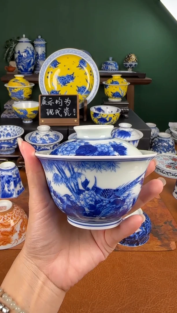 杯花卉杯 微瑕。不退不换 介意勿拍