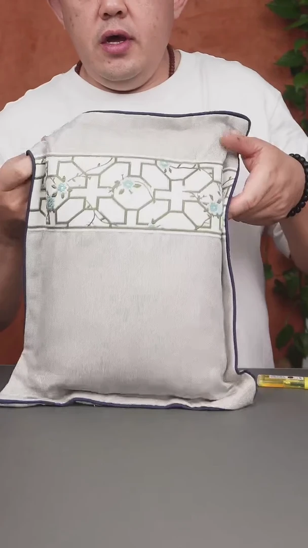 香包莺歌绿棋楠碎料枕头