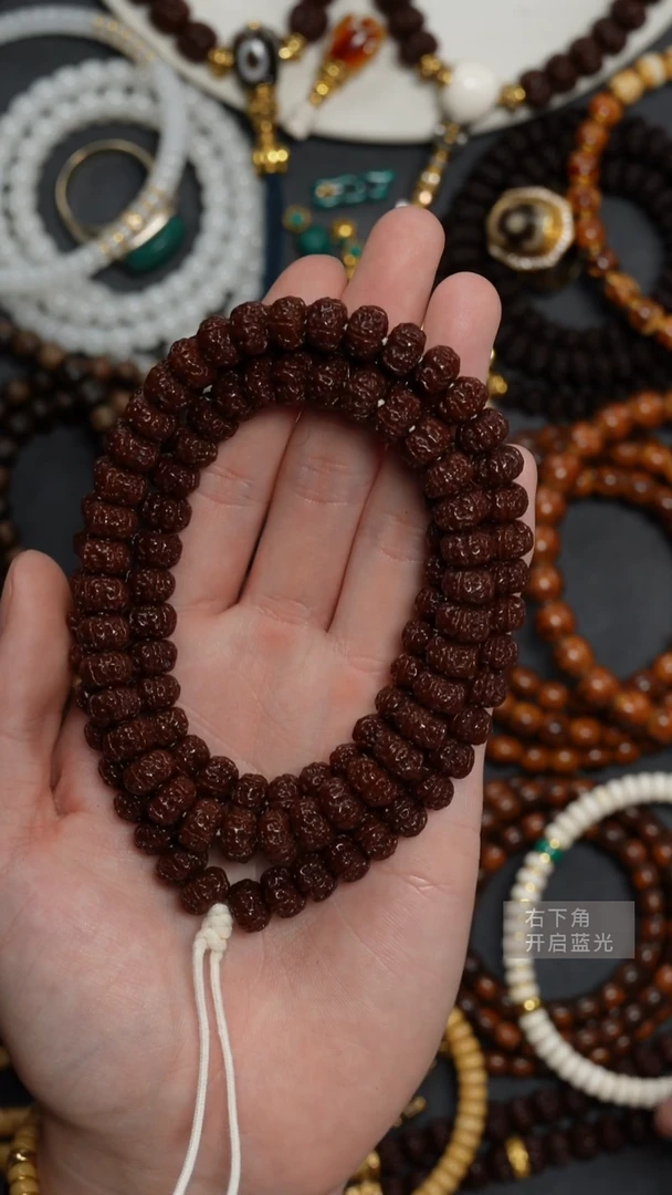 手串金刚菩提橘*金刚108手持