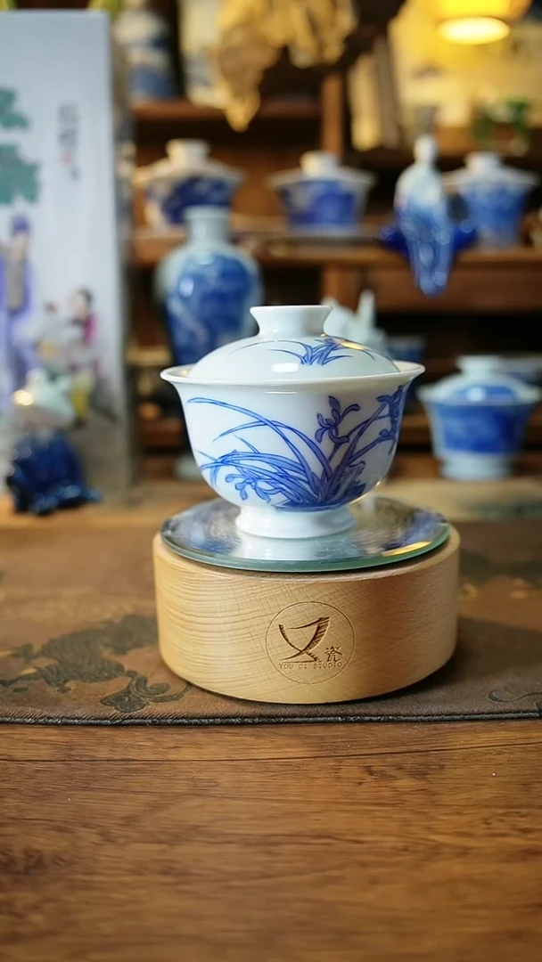 16景德镇手工手绘茶具