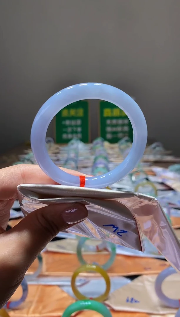 未镶嵌手镯翡翠Q2天然缅甸翡翠52