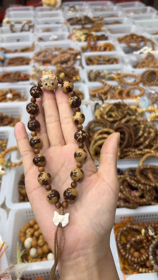 手串紫金鼠卡13左右 紫金鼠 精品熊猫 设计款手持【呱呱来财】