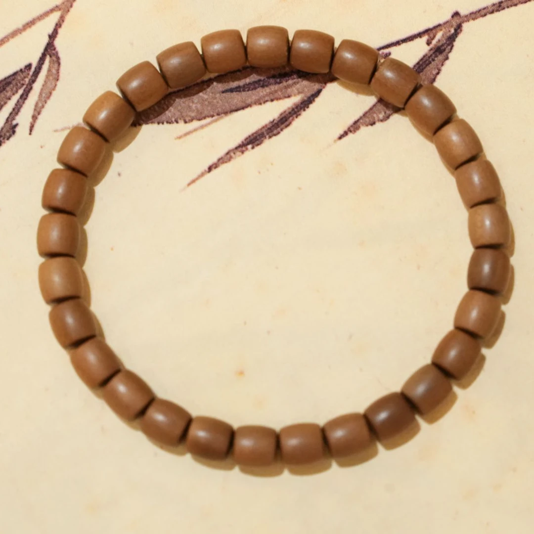 印度老山檀卡6单圈鼓珠