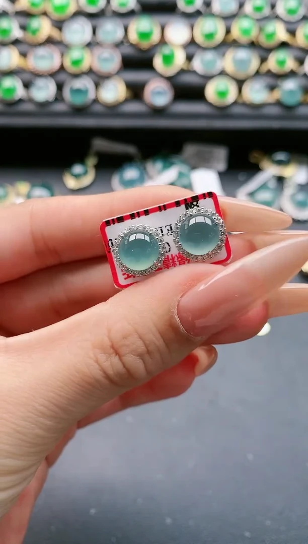 【闪购商品】翡翠戒指银S925镶嵌111111