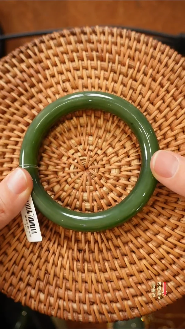 【闪购商品】和田玉手镯未镶嵌0220-026（58圈口）