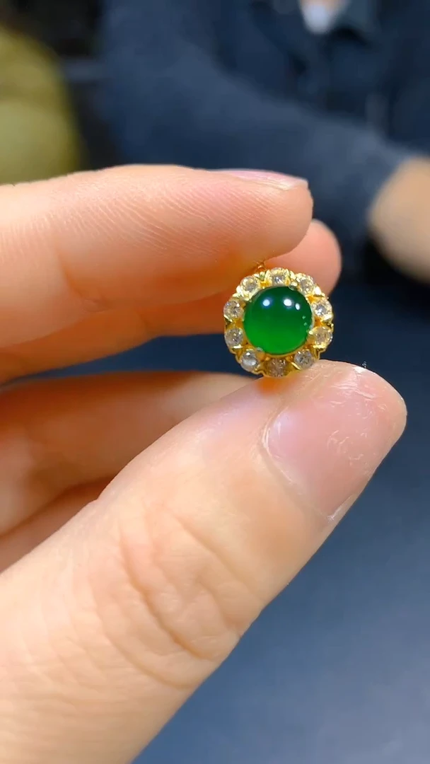 【闪购商品】翡翠戒指未镶嵌0531642586