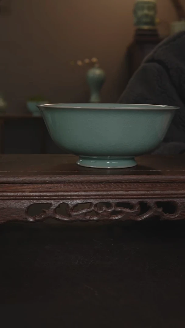 摆件瓷仿古手工宫碗