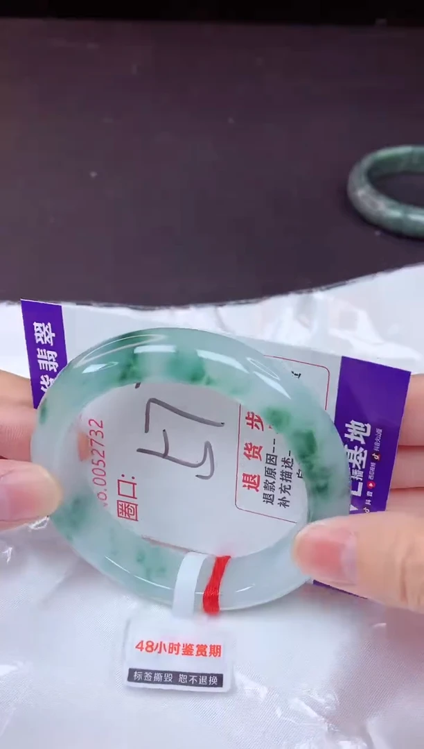 未镶嵌手镯翡翠57（7天无理由退换 ）