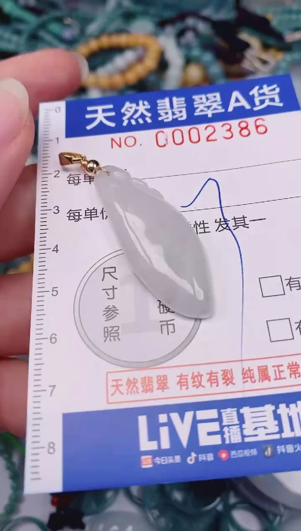 颈饰未镶嵌翡翠00002386
