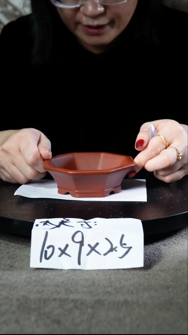 宜兴紫砂花盆小花盆