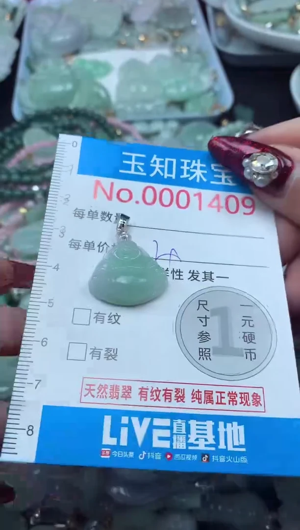 颈饰未镶嵌翡翠1409
