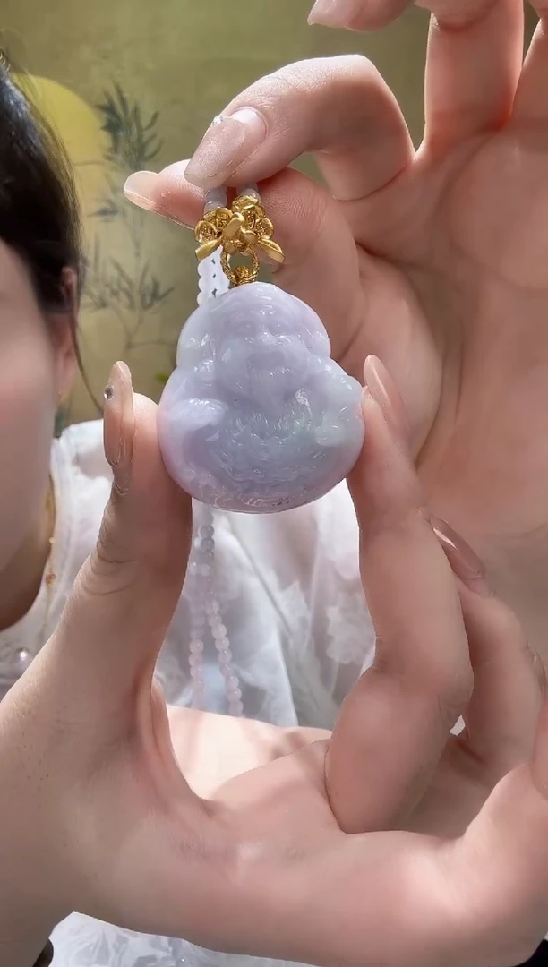 翡翠未镶嵌颈饰吊坠