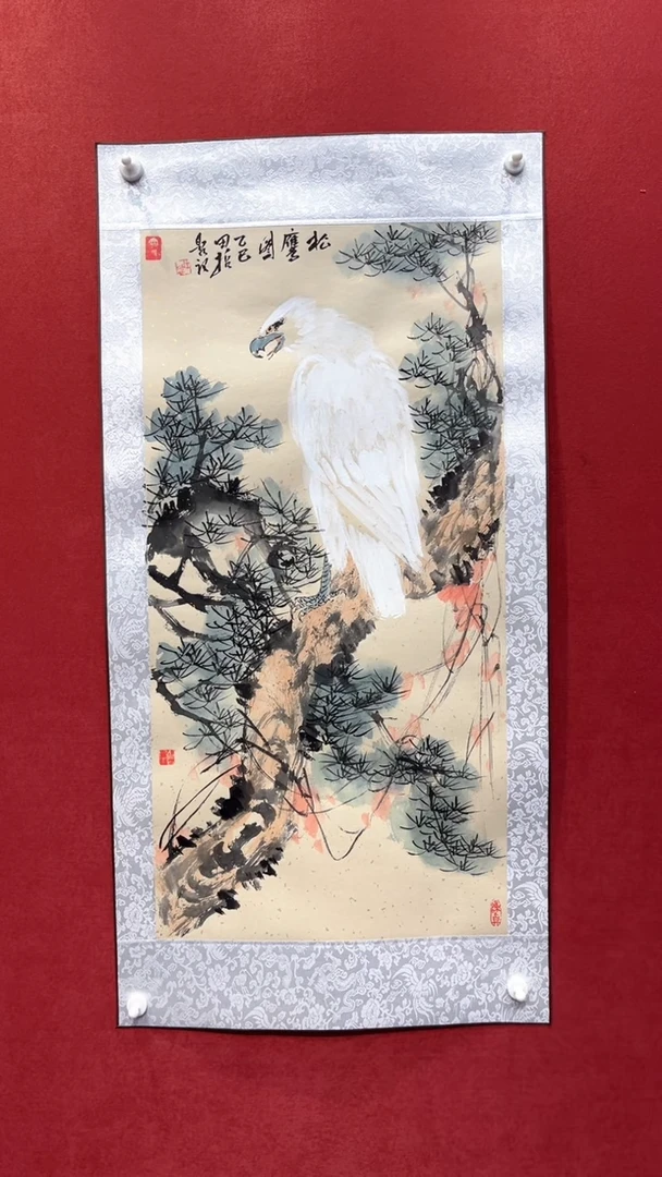 国画老师现场创作  67