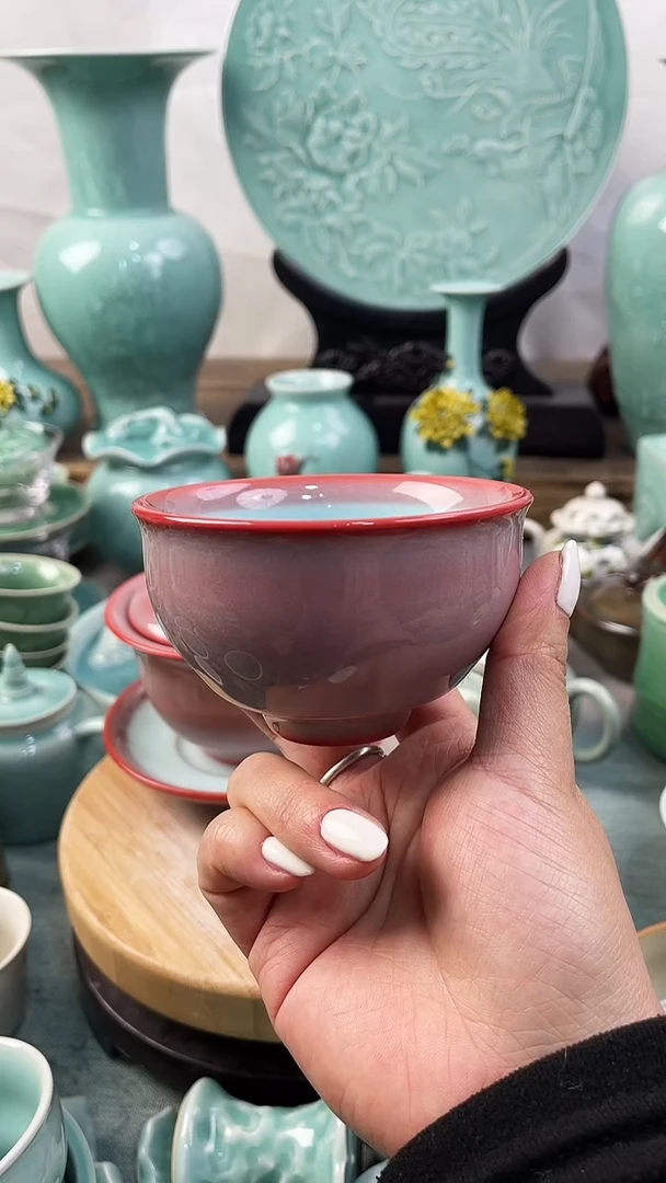 【闪购商品】特价福利 微瑕 慧仙青瓷