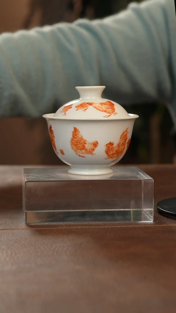 【闪购商品】瓷片青花瓷茶具斌芬陶瓷98