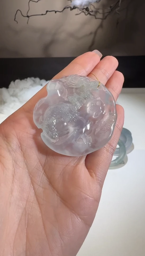 【闪购商品】翡翠颈饰未镶嵌【舒雅】