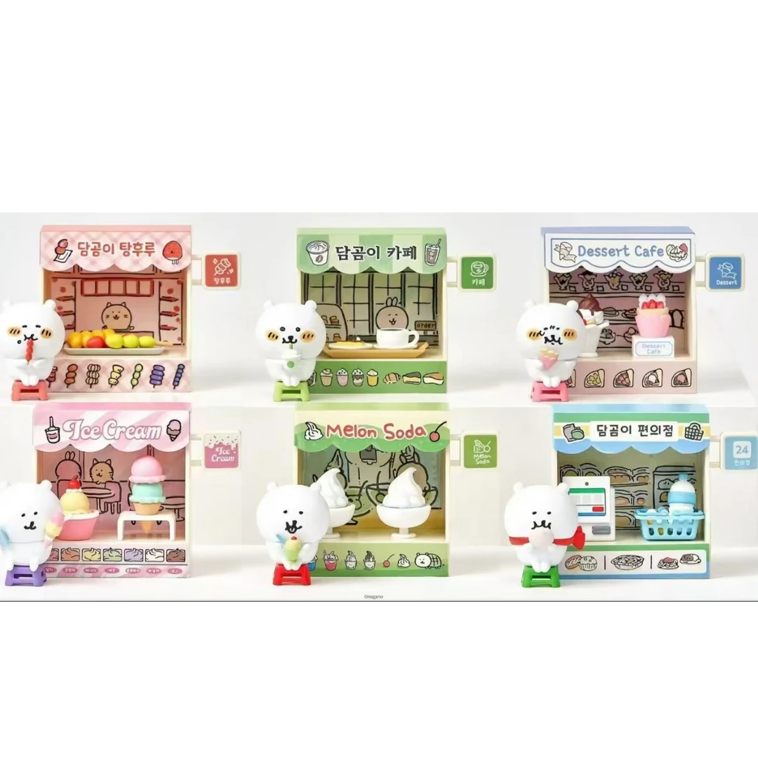 Nagano自嘲熊场景小店盲盒摆件全6款