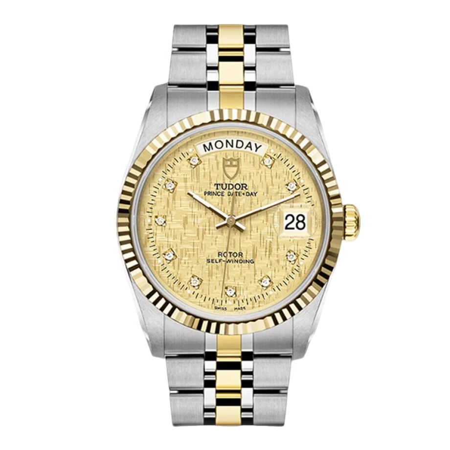 99新 TUDOR/帝舵 王子与公主/76213/36mm/金布纹/自动机械/单表