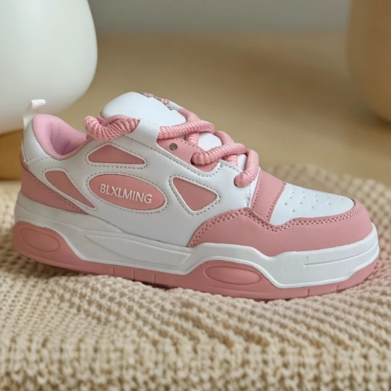 男女同款皮面防水面包板鞋HY8888【小猪2】