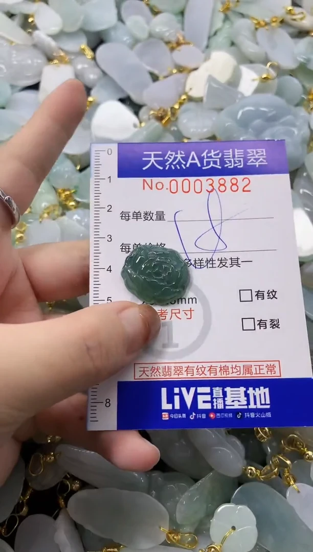 颈饰未镶嵌翡翠天然A货翡翠
