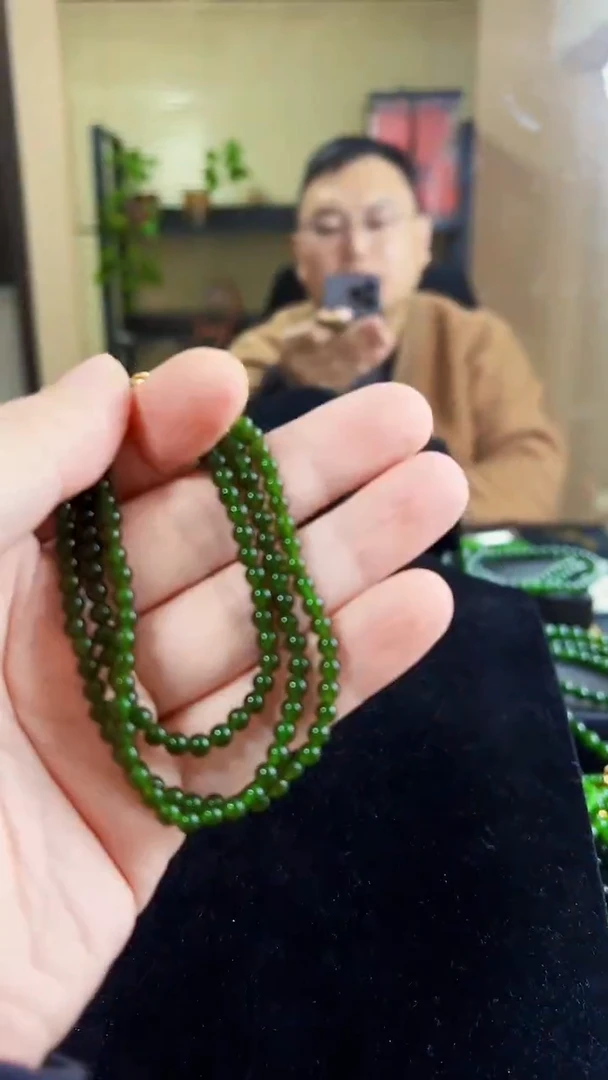 项链未镶嵌和田玉（碧玉）4