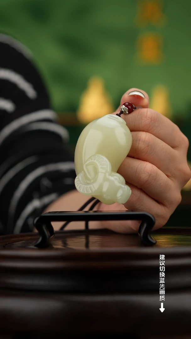 玉【扭转乾坤】天然玉石手把件