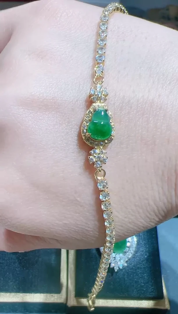 【闪购商品】翡翠手链合金202521834