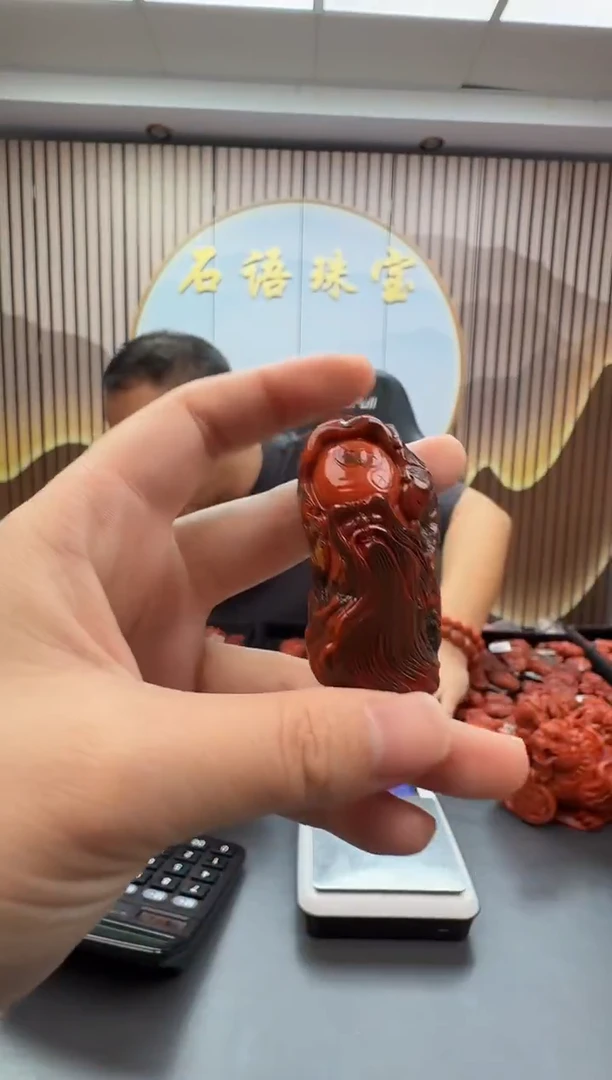 未镶嵌雕刻南红玛瑙097ZB1111产品一个