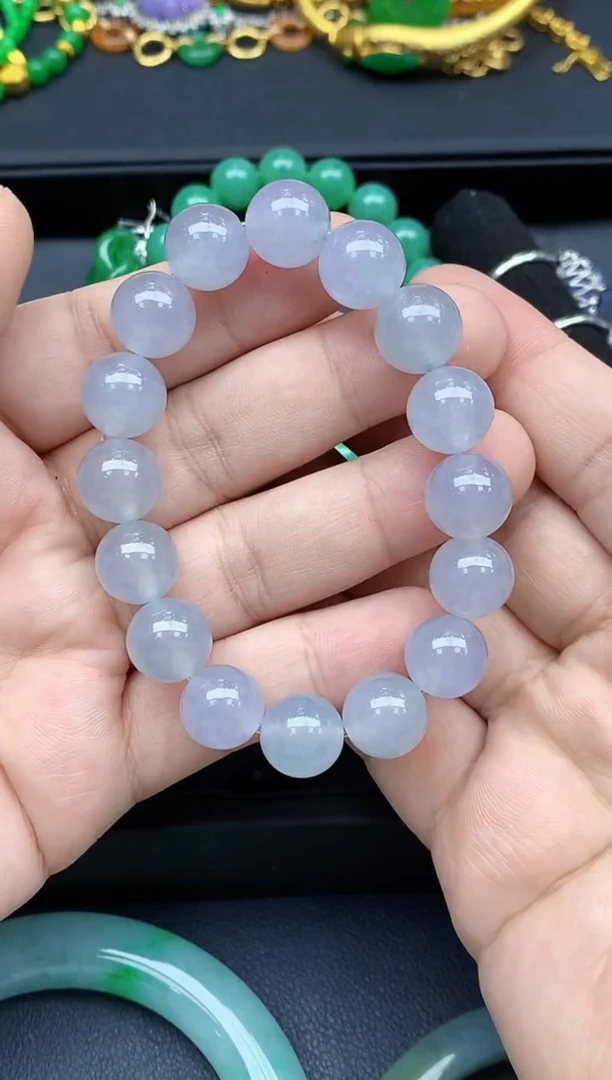 未镶嵌手链翡翠745-春日珠宝