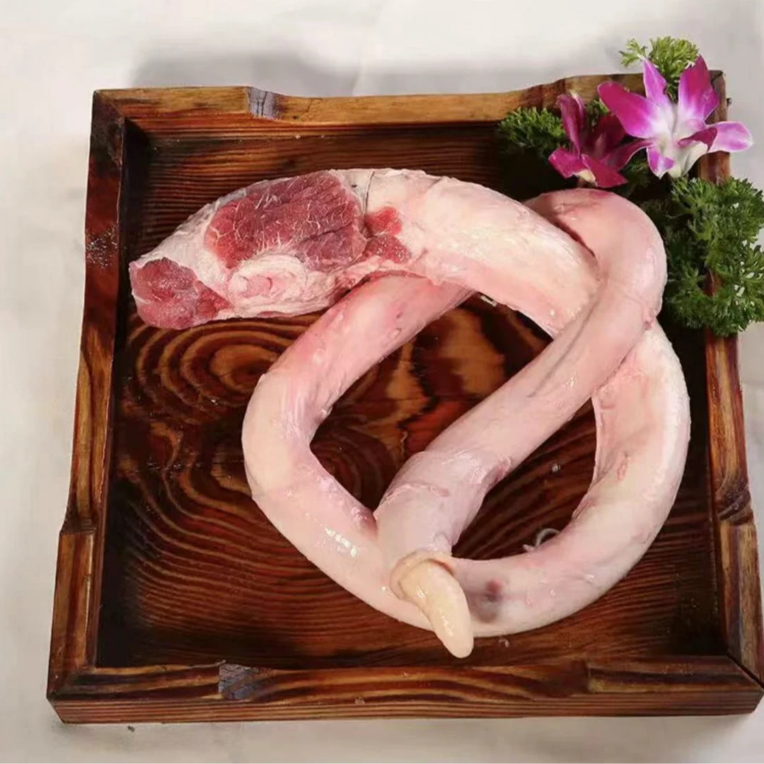 新鲜食材黄牛牛鞭到手3.5-4.5斤