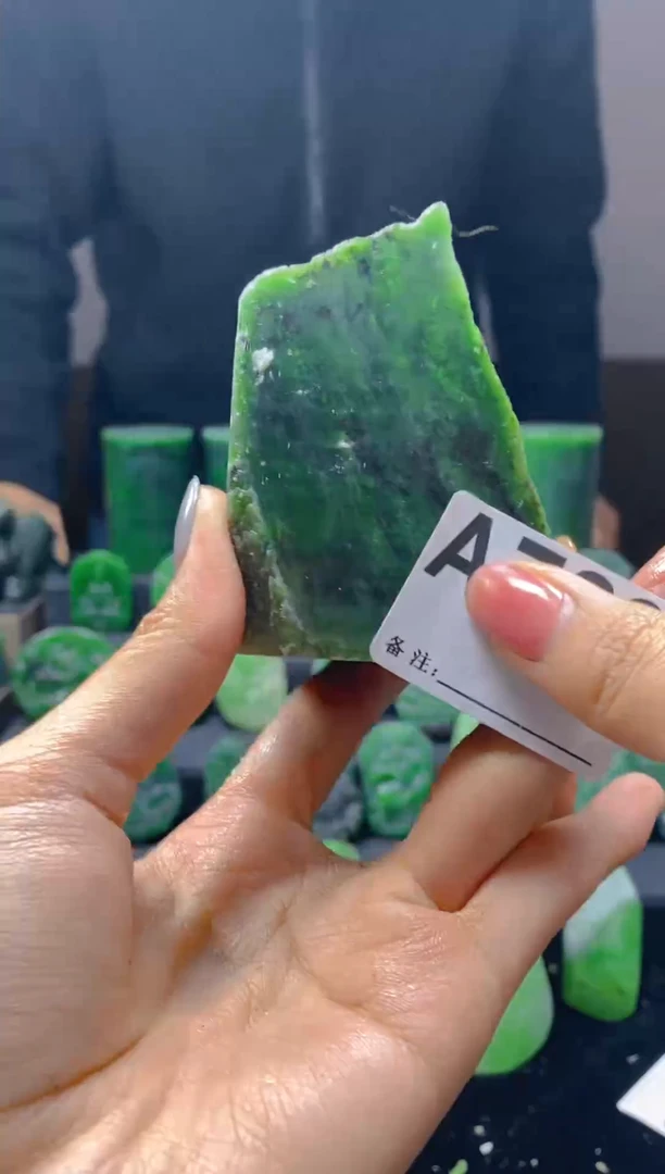 未镶嵌和田玉珠宝半成品1