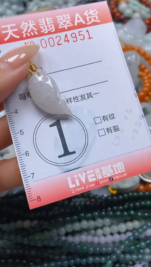 翡翠未镶嵌颈饰闪购0024951