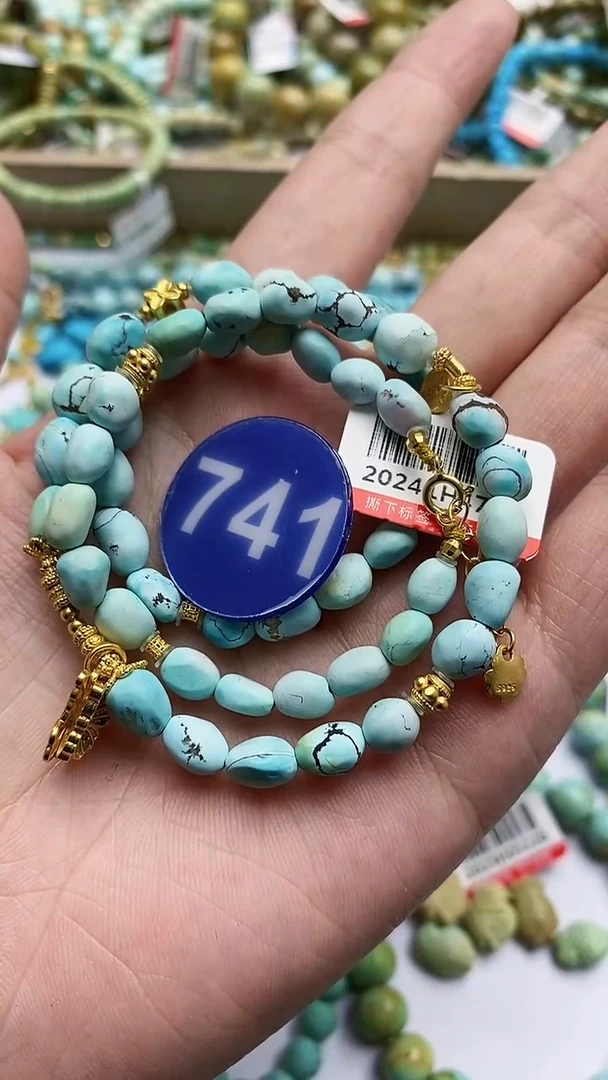 【闪购商品】绿松石项链银S925镶嵌741