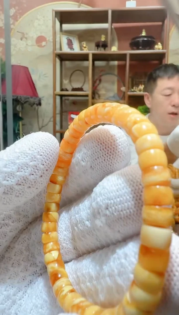 蜜蜡颈饰未镶嵌399天然蜜蜡珠宝奇石全都保真