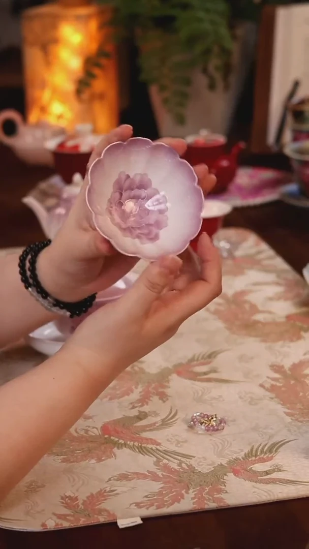 珠帘玫瑰茶杯 哈哈哈