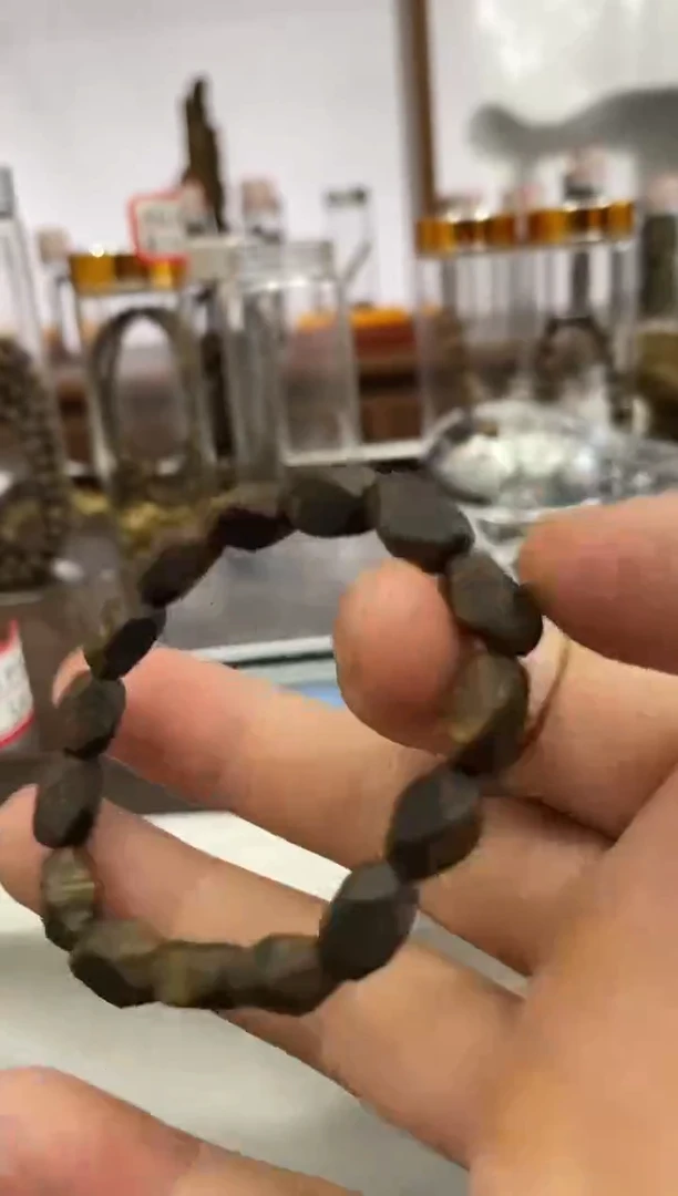 手把件沉香高品质菱形单圈沉香手串多样性发一