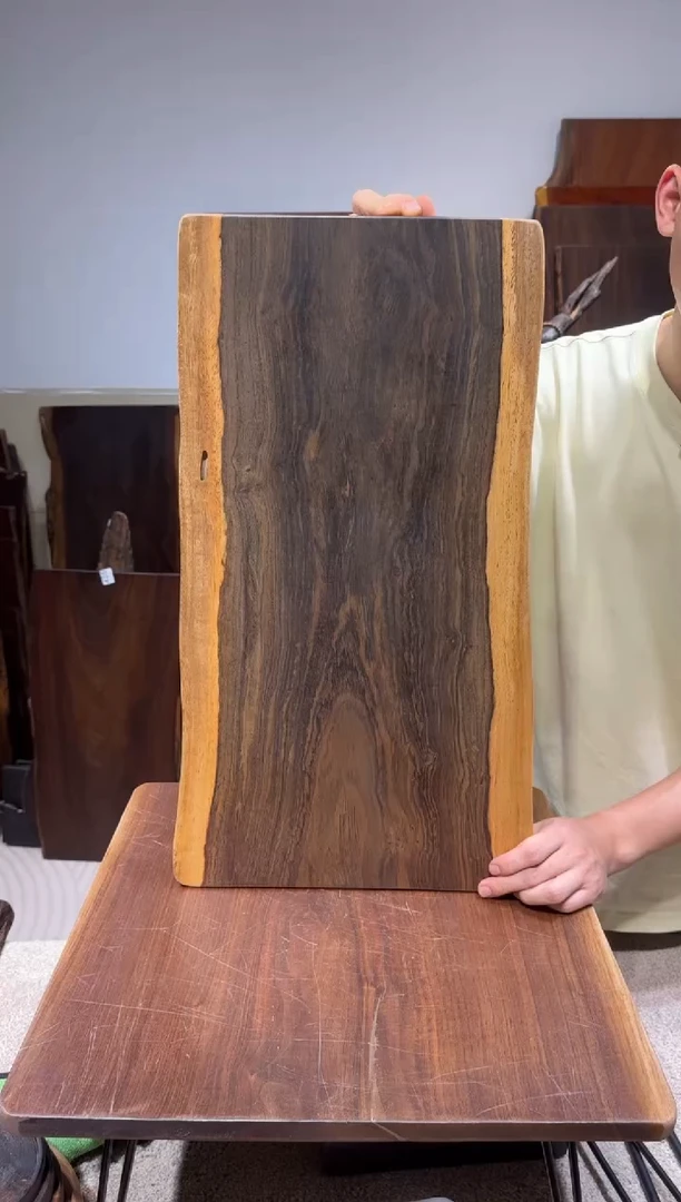 风车木（黑檀木）尺寸60*30*2.2编号468