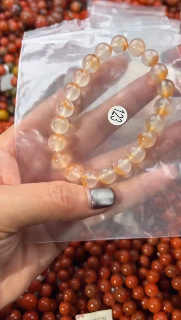 未镶嵌手串南红玛瑙9+