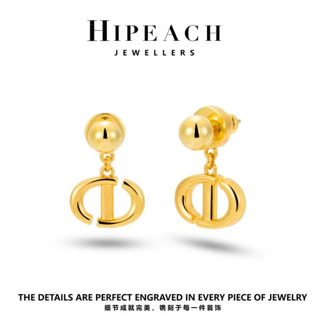 铜合金耳饰 灵动猪鼻耳环 HTBL0228