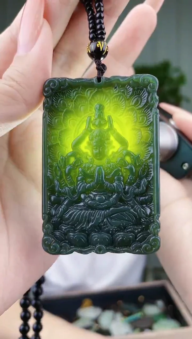 未镶嵌和田玉挂件拍一发一，多样性发货！